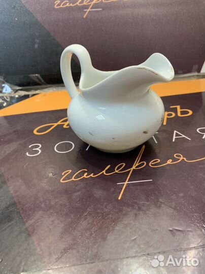 Молочник сливочник Кузнецов фарфор