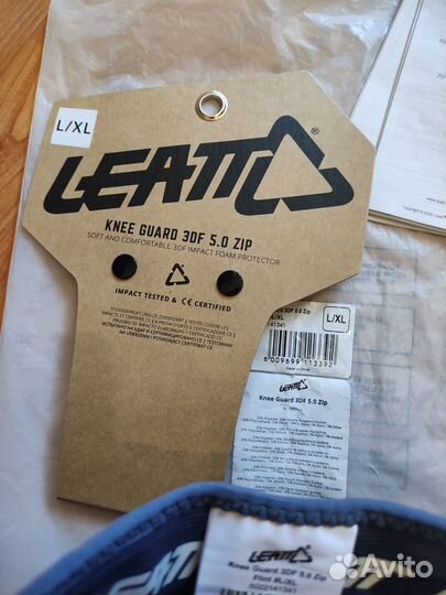 Наколенники Leatt 3DF 5.0 Knee Guard Zip