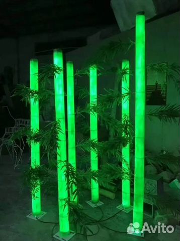 Садовый Декоративный бамбук с подсветкой NCR-330