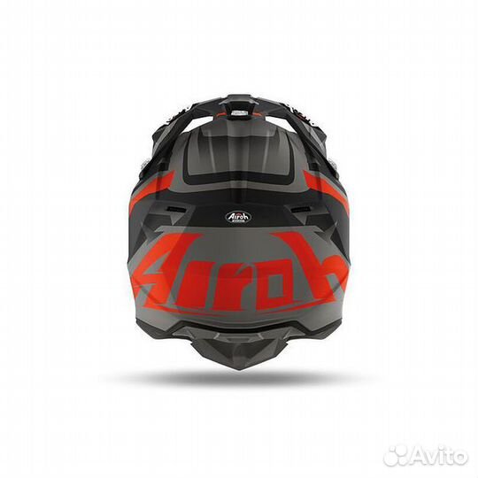 Кроссовый шлем Airoh Wraap Sequel Orange Matt XXL