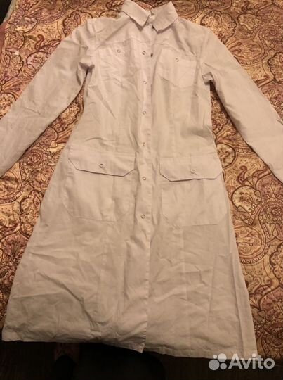 Халат медицинский удлиненный