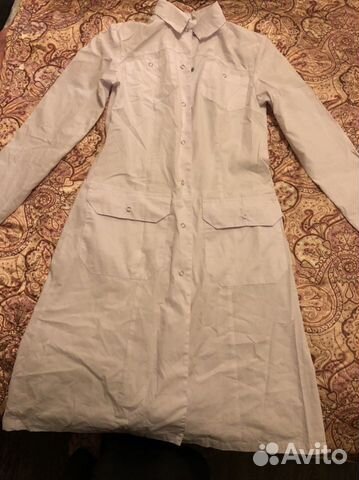 Халат медицинский удлиненный