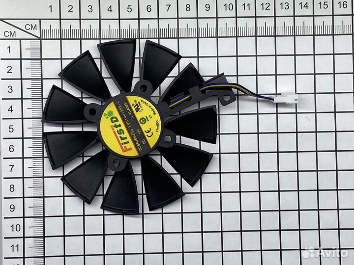 Кулер Asus 390X 390 GTX 1060 1070 1080 RX 480 580