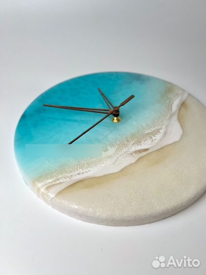 Часы интерьерные из эпоксидной смолы