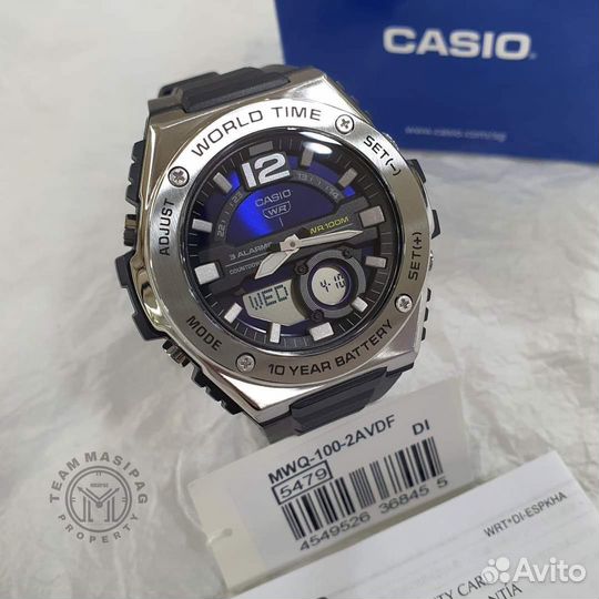 Часы мужские Casio MWQ-100 в 3-х цветах оригинал