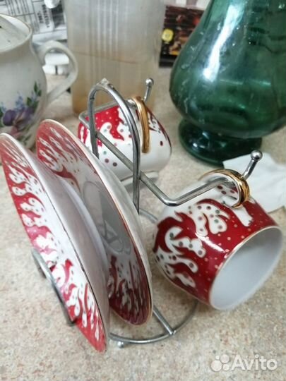 Фарфоровая посуда-подставки 