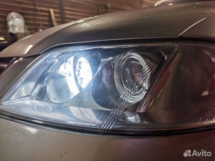 Диодная оптика пассат б5