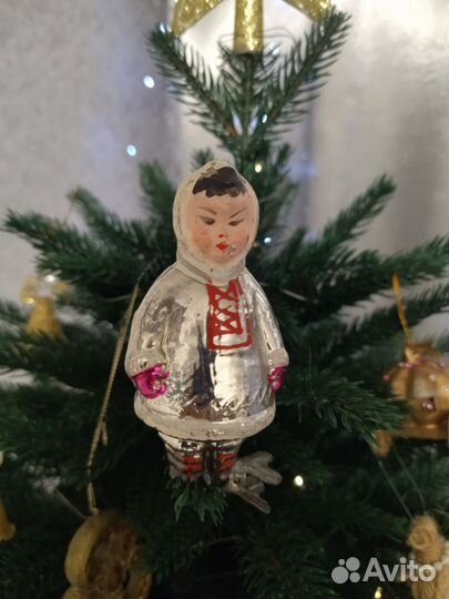 Елочные игрушки СССР на прищепке