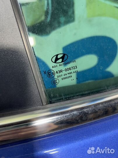 Дверь зад правая Хендай Туксон 3 рест