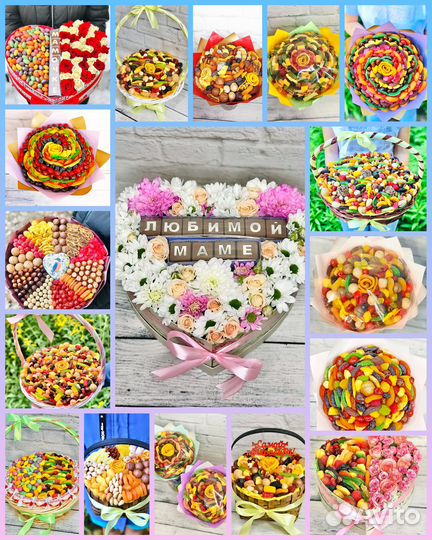 Розы. Букеты. 101 роза. 51 роза. Композиции