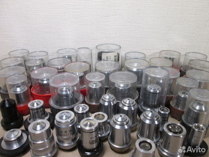 Объективы для микроскопов СССР и иностранные