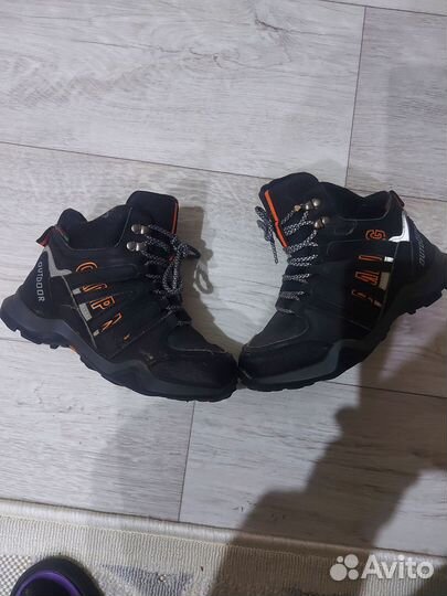 Кроссовки зимние подростковые