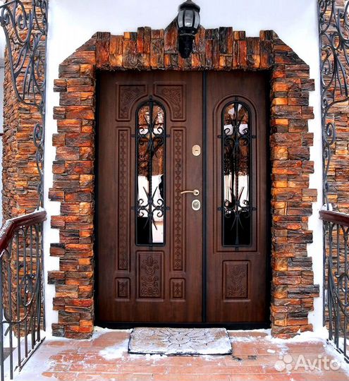 Входная металлическая дверь с терморазрывом