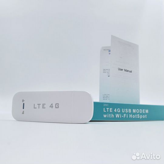 Модем 4G LTE (Белый) А956