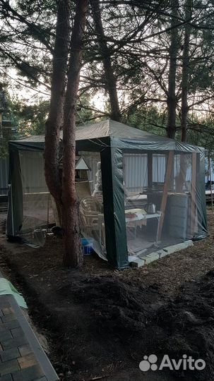 Шатер для рабочих бу