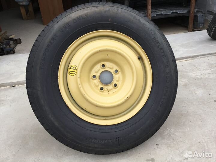 Шины запасное колесо dunlop Inflate 205/80/R16 100
