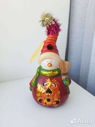 Снеговик интерьерный новый