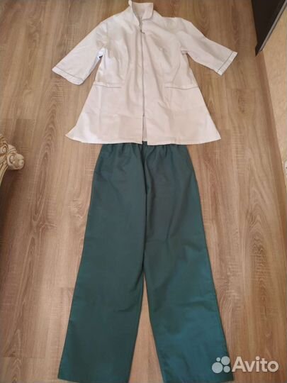 Медицинский костюм женский, мед, брюки, халаты