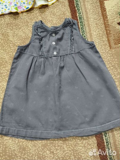 Детская одежда для девочек пакетом 68 74