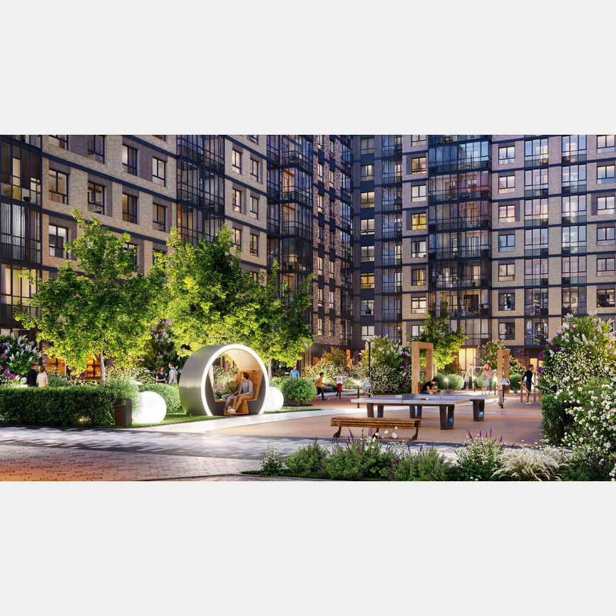 2-к. квартира, 46,3 м², 12/12 эт.