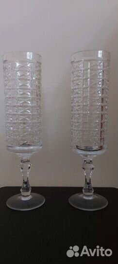 Хрустальные фужеры бокалы СССР