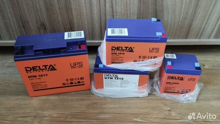 Аккумулятор, Delta DTM (12-12 / 17-12). Новые