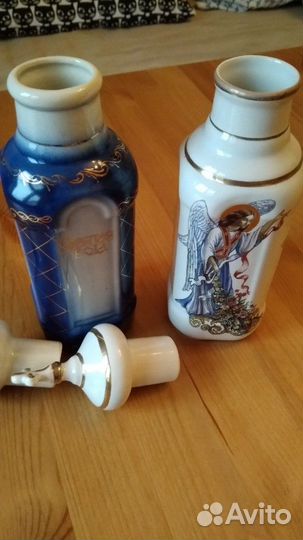 Сосуды для святой воды и стеклянная крышка