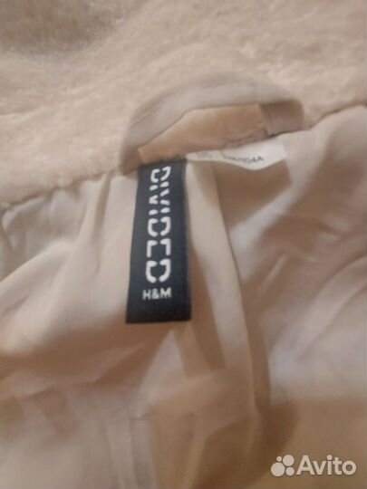 Полушубок из искусственного меха