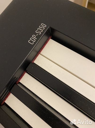 Цифровое пианино casio cdp s350bk