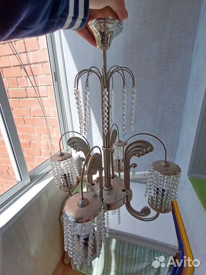 Хрустальная люстра СССР