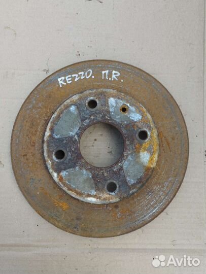 Диск тормозной передний Chevrolet Rezzo