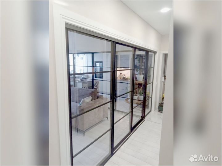 Перегородки раздвижные подвесные