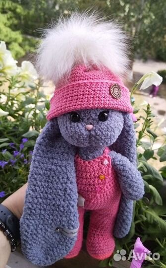 Мягкая игрушка заяц