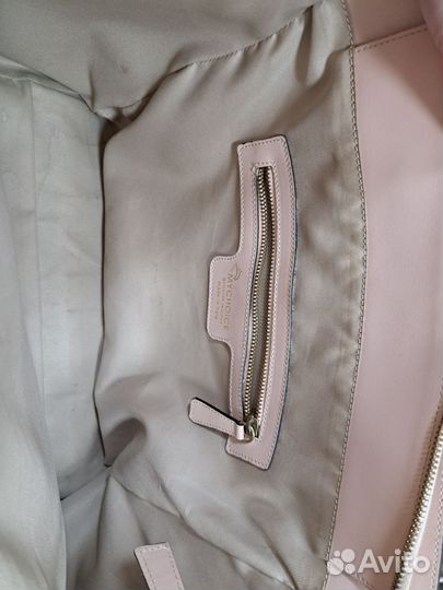 Сумка натуральная кожа My choice пудровый розовый