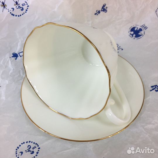 Чайная пара Костяной фарфор ифз(лфз)