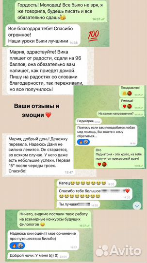 Репетитор по русскому языку и литературе