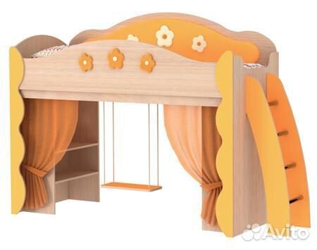 Детская кровать от 3 лет для девочки