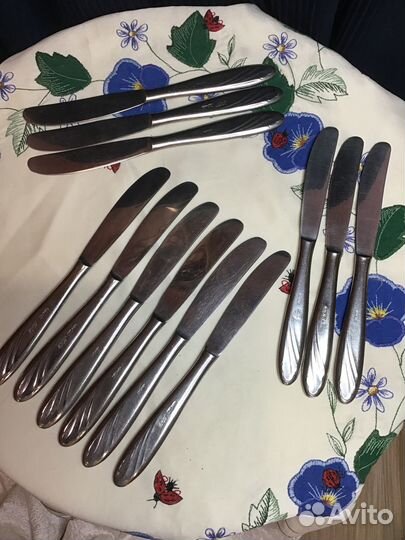 Ножи столовые СССР нержавейка