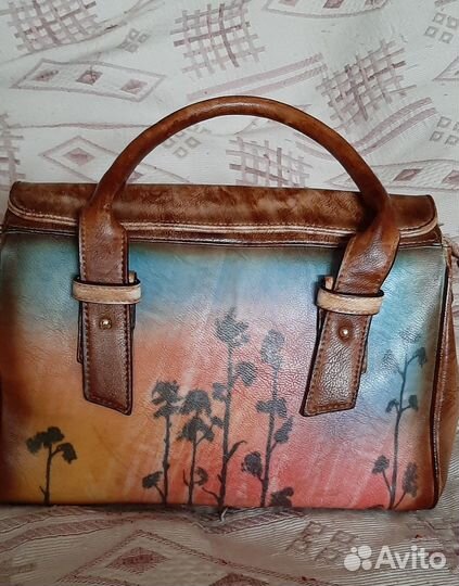 Сумка женская натуральная кожа