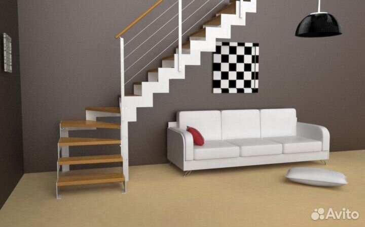 Лестница маршевая валлетта