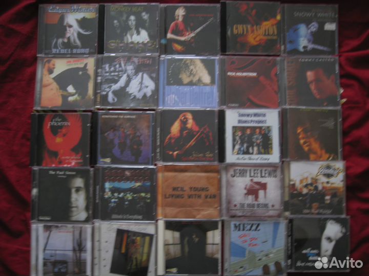 Блюз-рок-опт-30шт - цена за все сд