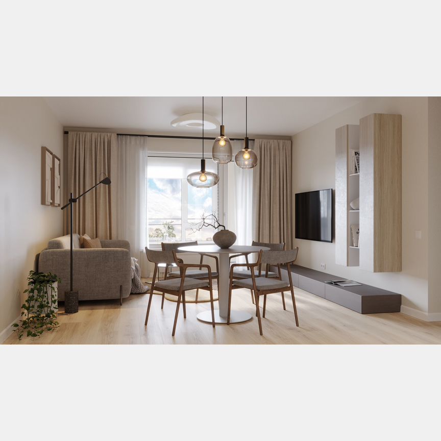 3-к. квартира, 76,8 м², 9/15 эт.
