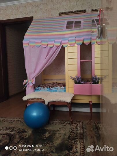 Детская кровать от 3 лет с бортиками