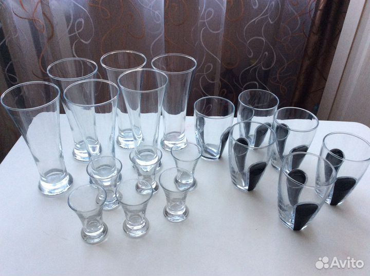 Новые стаканы, стопки Италия