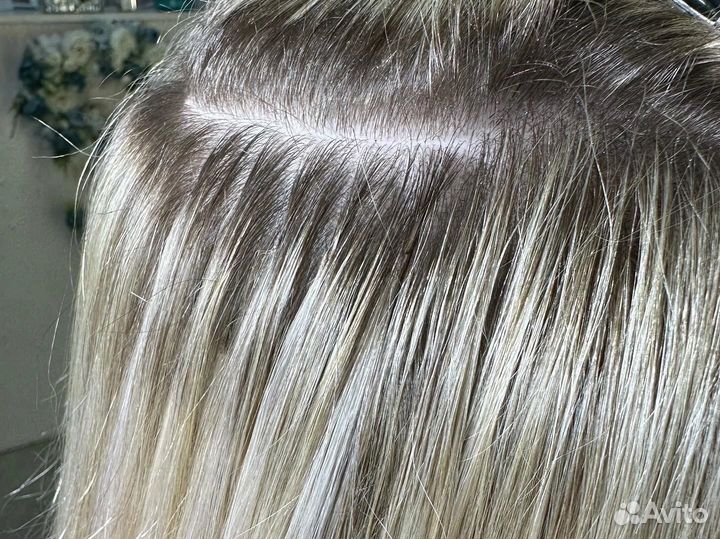 Нано наращивание волос