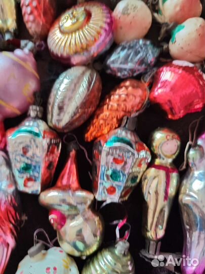 Елочные игрушки СССР