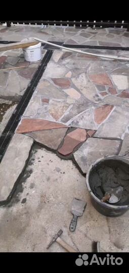 Кладка диким камнем