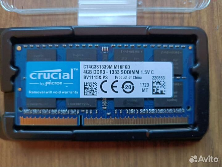 Оперативная память ddr3 4 gb для ноутбука so dimm