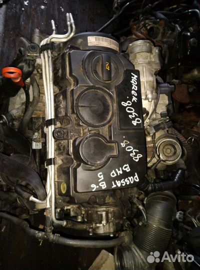Двигатель фольксваген пассат Б-6. 2,0 дизель