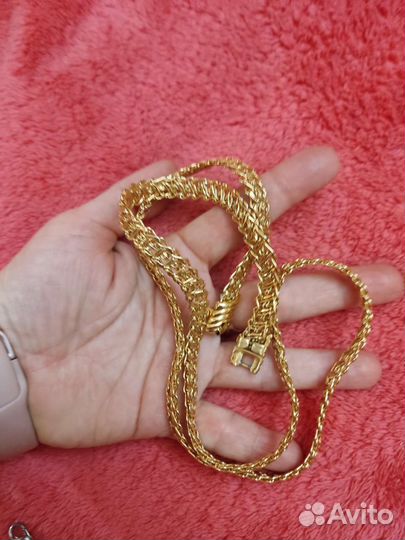 Пояс женский золотой Monet (браслет, колье)